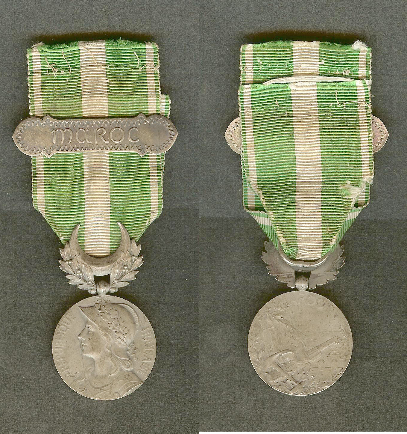 TROISIÈME RÉPUBLIQUE Médaille coloniale, Maroc 1893 TTB+